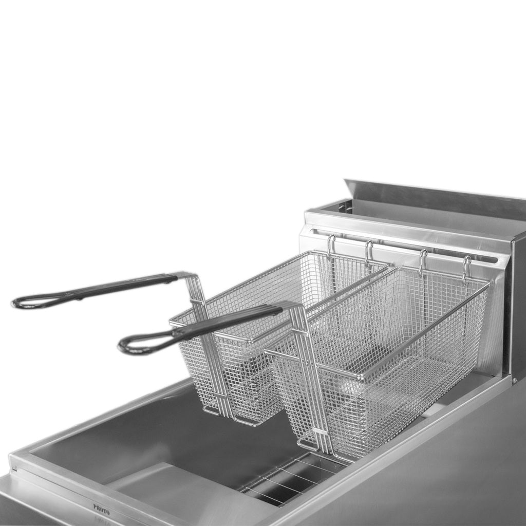 Freidora Rhino 24 Litros a gas LP FREI24LP 3 Quemadores