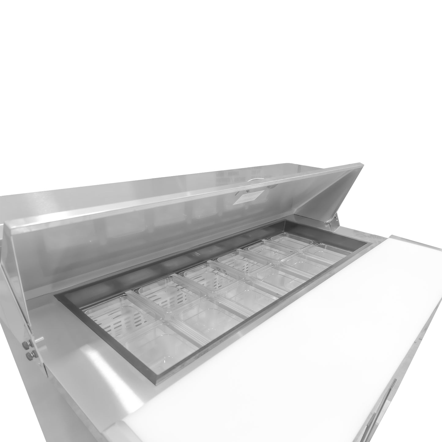 Mesa Refrigerada De Preparación Rhino Mersal48 13.3ft Rango Temp 0 a 4°C