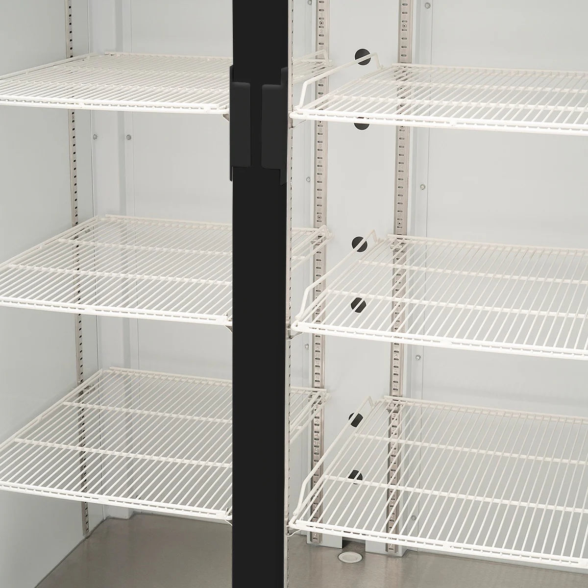 Refrigerador Vertical Exhibidor 2 Puertas Torrey TVC42-2P 42 pies refresquero rango de temperatura 0° a 7°C