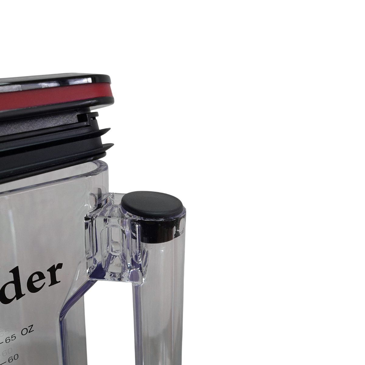 Vaso de policarbonato para licuadora MasterBlend de 1.8L para el modelo MBB18DC con Tapa y cuchillas
