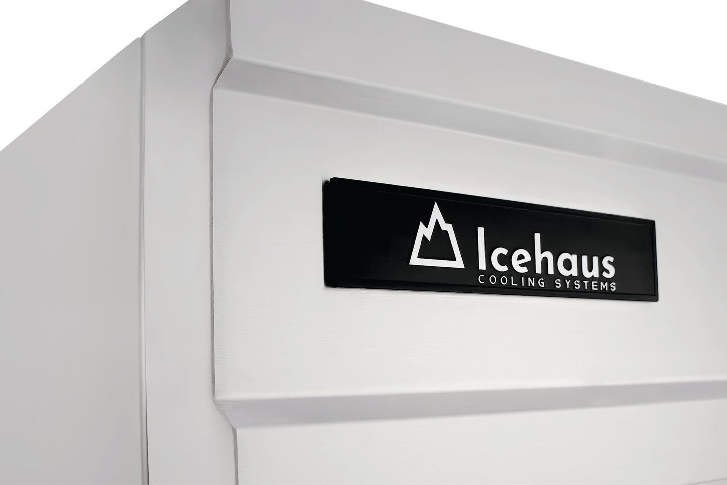 Congelador Vertical Comercial 1 puerta cristal CV1PCSS01 Icehaus 21 pies 110V rango temperatura -22° a -18°C
