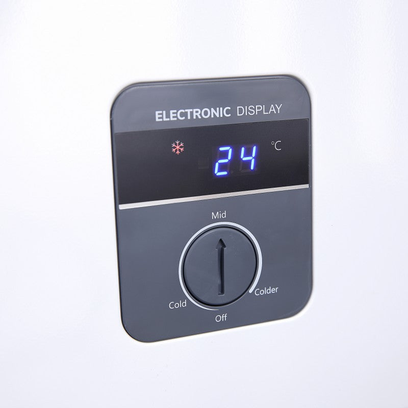 Congelador Paletero tapa cristal recto Polar CH300pr 225 litros