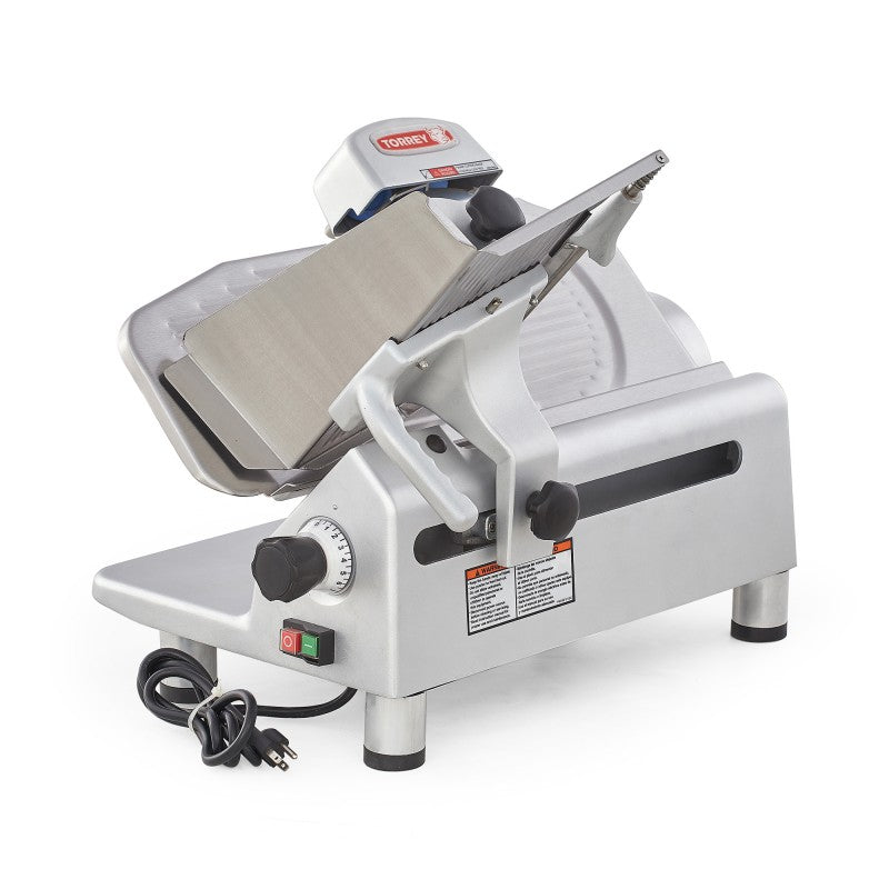Rebanadora para carne Torrey R300a Cuchilla De 30 Cm Transmisión de Engrane 1/3 Hp