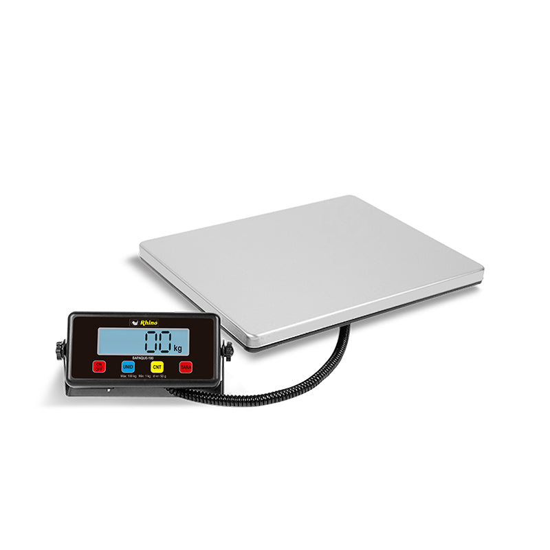 Báscula Digital Rhino Plataforma Paqueteria Bapaque100kg