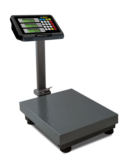 Báscula Comercial Digital Plataforma Rhino Bapca80 80kg de capacidad Precisión de 10 gramos