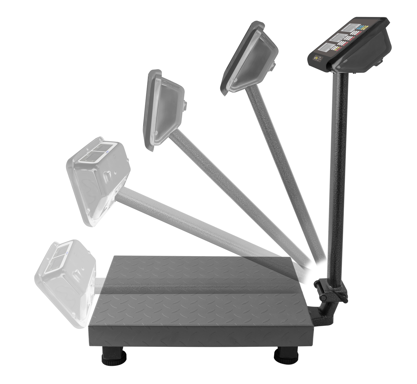 Báscula Comercial Digital Plataforma Rhino Bapca80 80kg de capacidad Precisión de 10 gramos