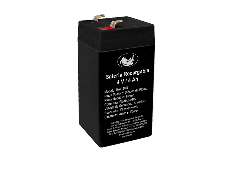 Batería Para Bascula Digital Rhino 4v/4ah