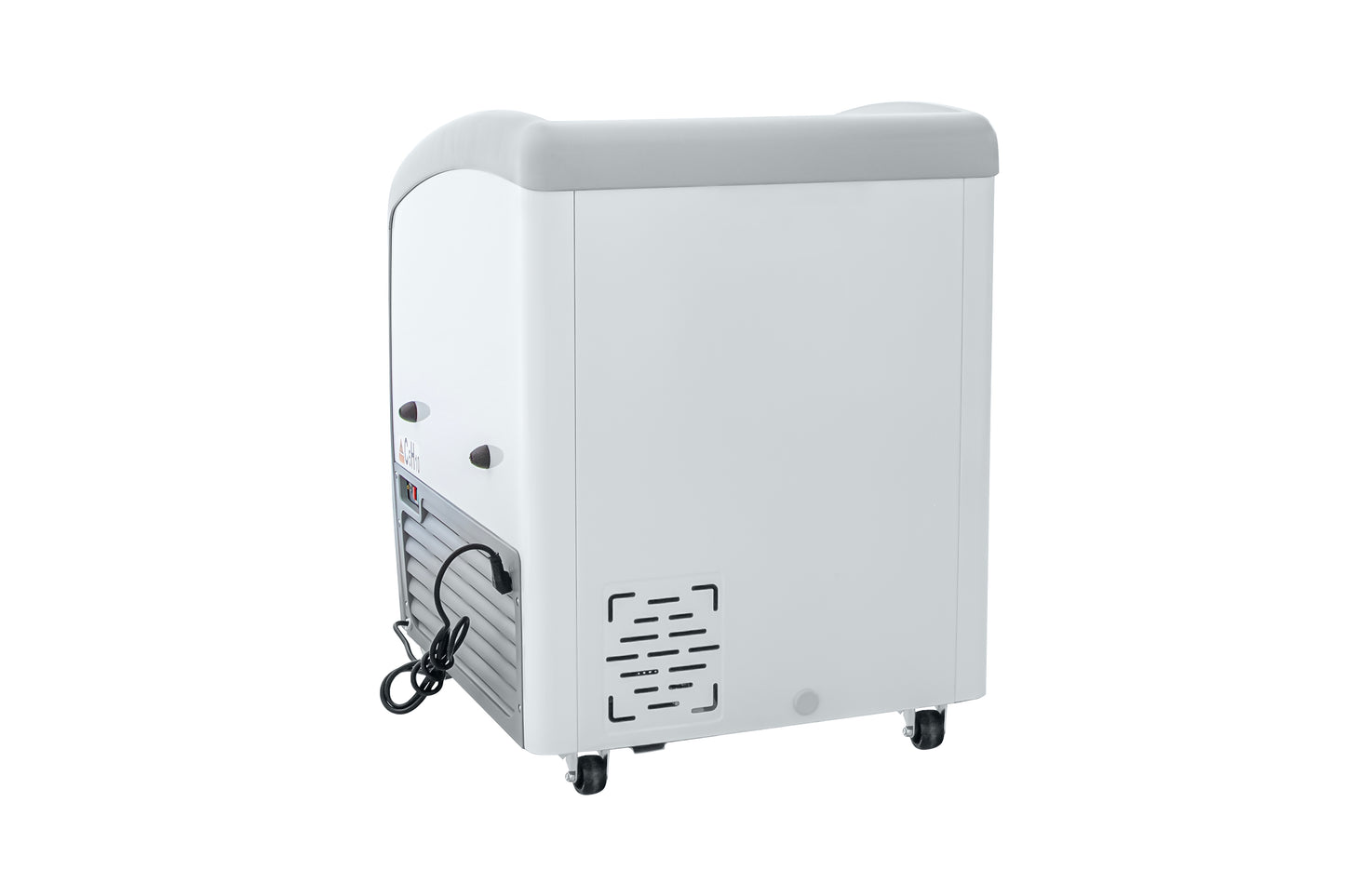 Congelador Paletero tapa cristal curvo IceHaus CHPC160 capacidad de 160 litros