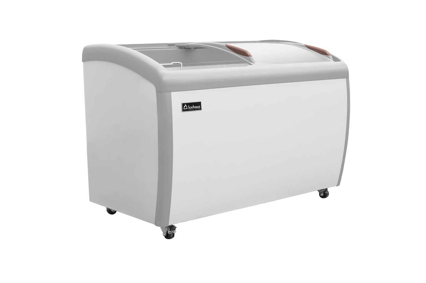 Congelador Paletero tapa cristal curvo CHPC360 IceHaus capacidad de 360 litros