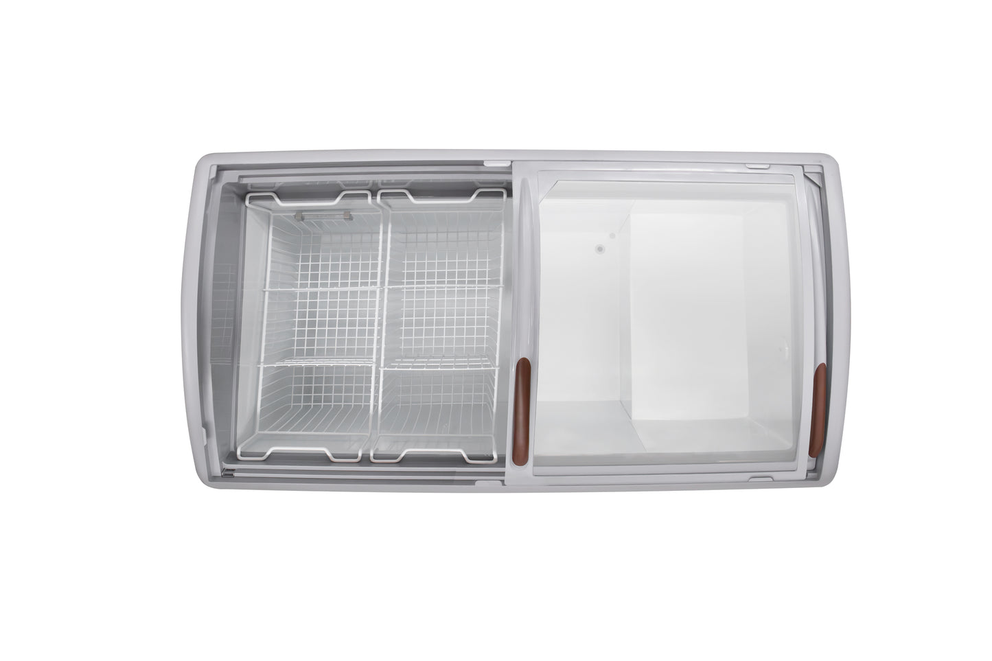 Congelador Paletero tapa cristal curvo CHPC360 IceHaus capacidad de 360 litros