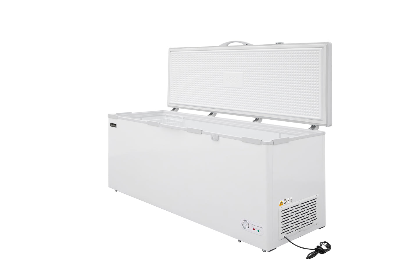 Congelador Horizontal Tapa acero inoxidable tipo Cofre Icehaus CTC20SS 20 pies