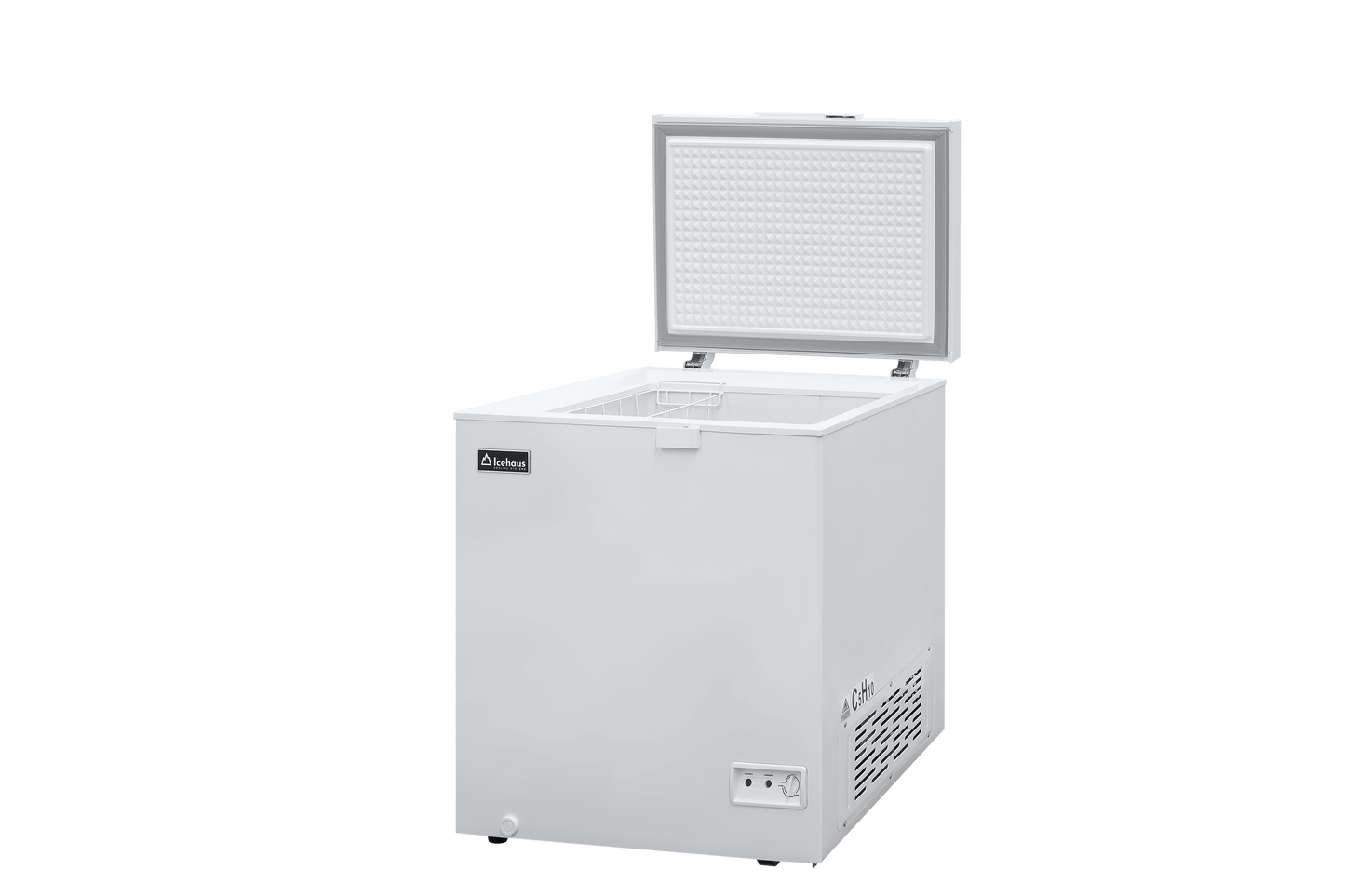 Congelador Horizontal Tapa Cofre 5 Pies Icehaus 110V Función de Refrigeración y Congelación5 a -22 ºC