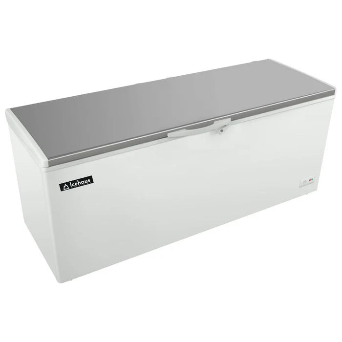 Congelador Horizontal Tapa acero inoxidable tipo Cofre Icehaus CTC20SS 20 pies