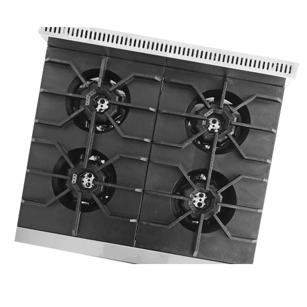 Parrilla Comercial Gas LP Coriat Master Trend 4 Quemadores PCV-4