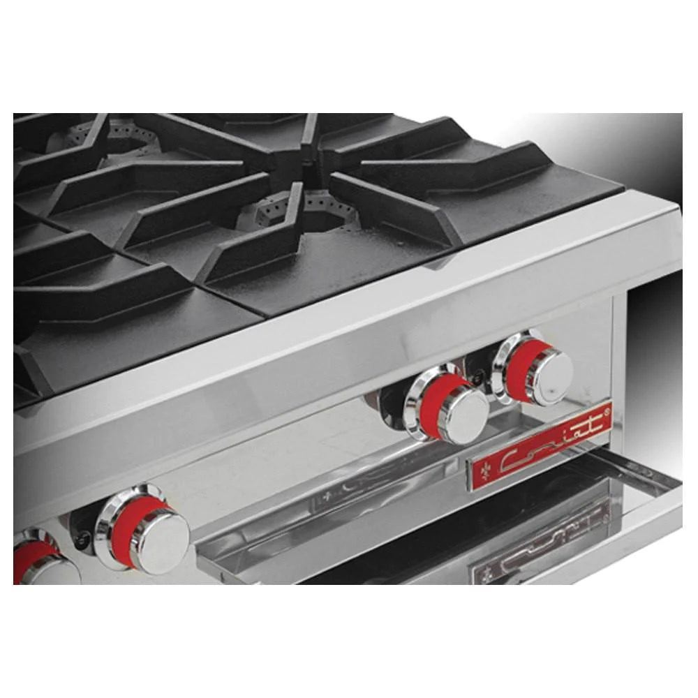 Parrilla Comercial Gas LP Coriat Master Trend 4 Quemadores PCV-4