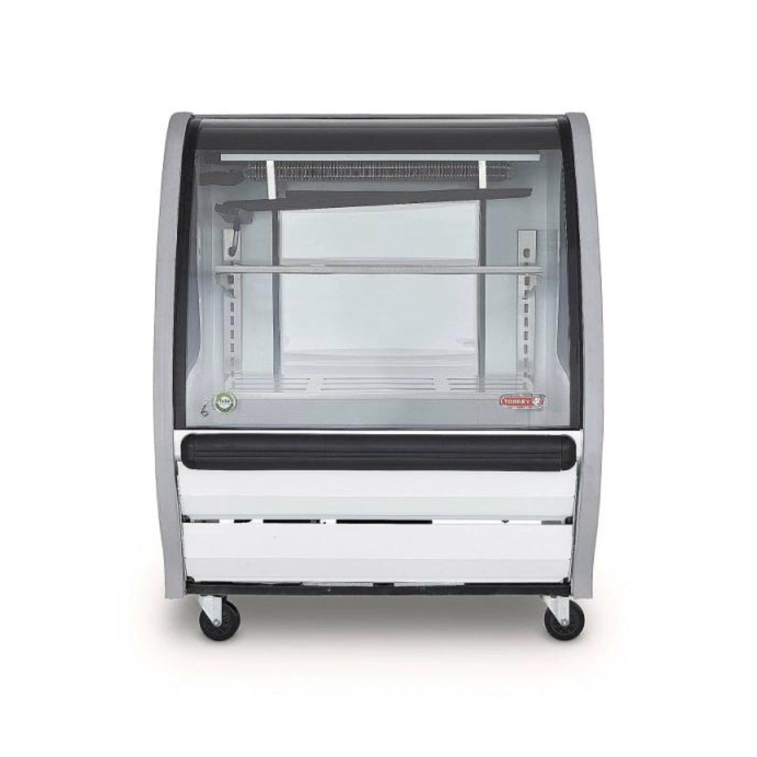Vitrina Refrigerada Cremera Torrey TEM100 1 Metro de Frente Rango Temperatura 2°C a 10°C