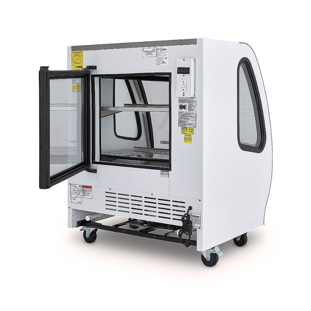 Vitrina Refrigerada Cremera Torrey TEM100 1 Metro de Frente Rango Temperatura 2°C a 10°C