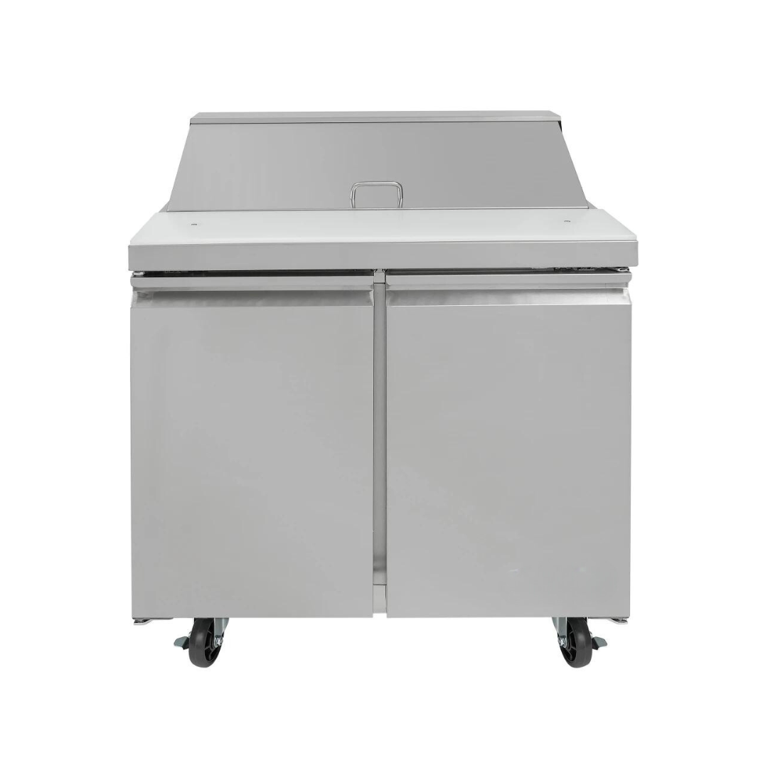 Mesa Preparacion Refrigerada Ensalada Icehaus ME2PSS03 0.92cm frente 0 A 4 °C