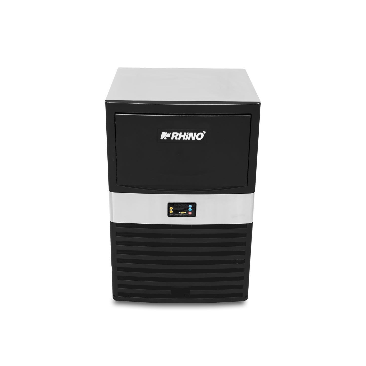 Fabrica De Hielo Comercial Rhino Fahiel40 Cubo 2.2cm depósito 8kg 110V Capacidad de producción diaria: 40 kg