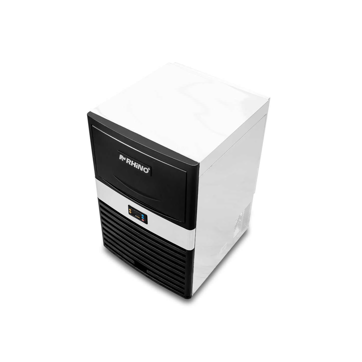 Fabrica De Hielo Comercial Rhino Fahiel40 Cubo 2.2cm depósito 8kg 110V Capacidad de producción diaria: 40 kg