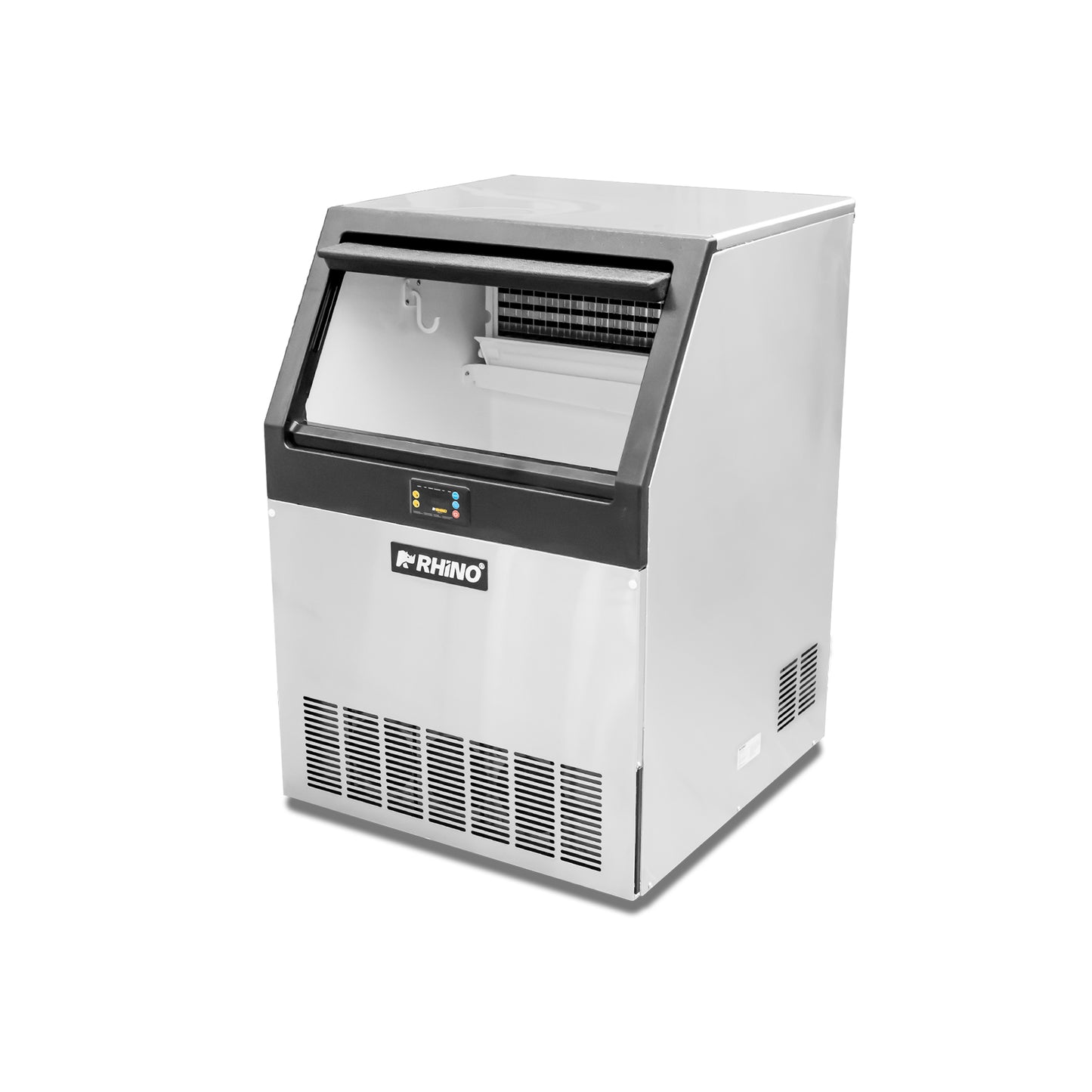 Fabrica De Hielo Comercial Rhino Fahiel90 115V Hielo Cubo 2.2cm Capacidad de producción diaria: 91 kg