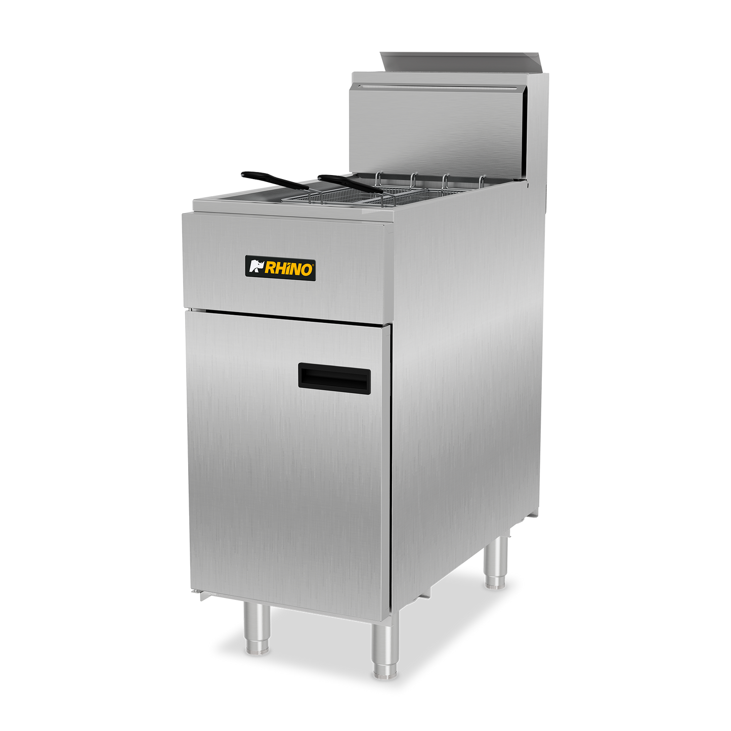 Freidora Rhino 24 Litros a gas LP FREI24LP 3 Quemadores