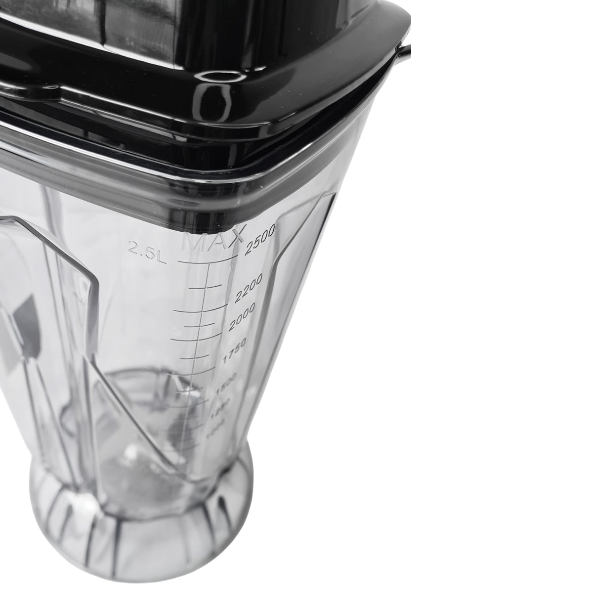 Vaso de policarbonato para licuadora MasterBlend de 2.5L para el modelo MBK25M/MBK45M con tapa y juego de cuchillas