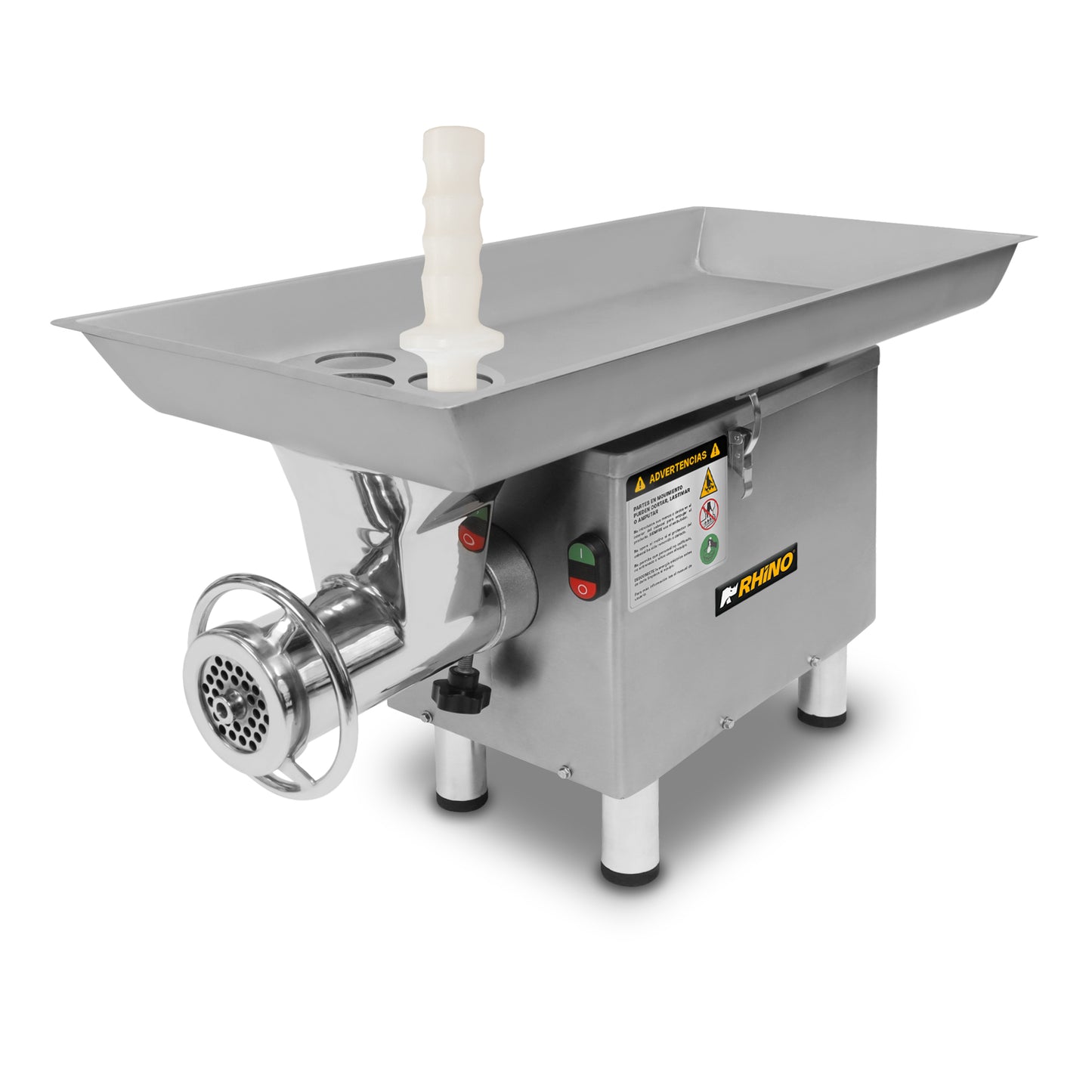 Molino carnicero Rhino 2Hp MOLEM22M2 Acero Inoxidable 110V