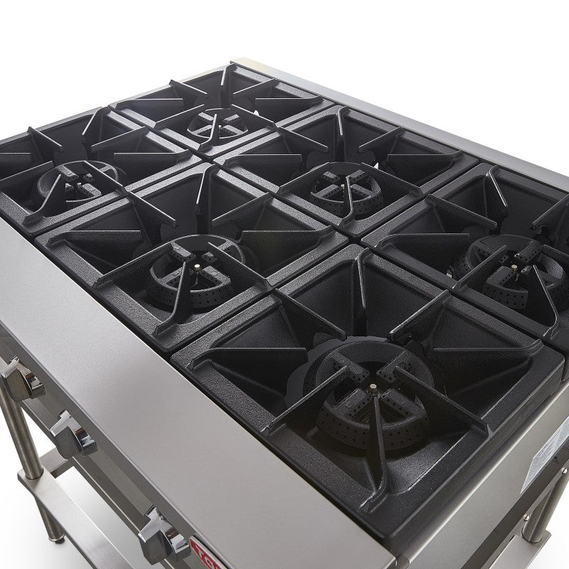 Parrilla a Gas LP 6 Quemadores Torrey PAT-6QG