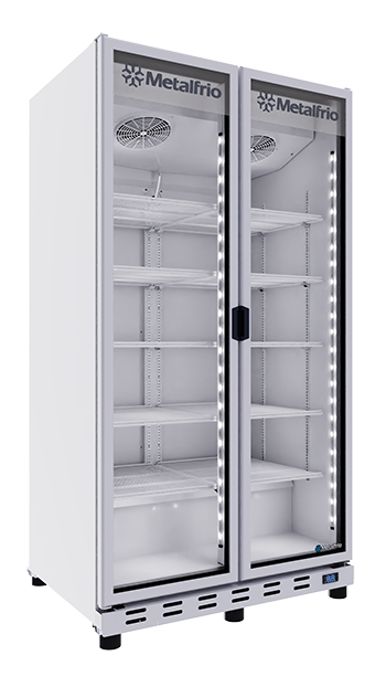 Refrigerador Comercial Refresquero Metalfrio Rb680 2 puertas