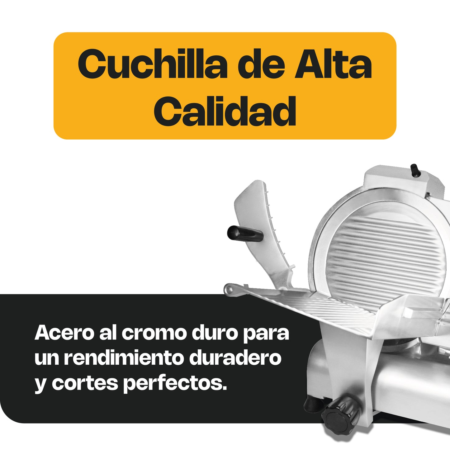 Rebanadora Jamon Marca Rhino Cuchilla De 300mm SLI-300 250W