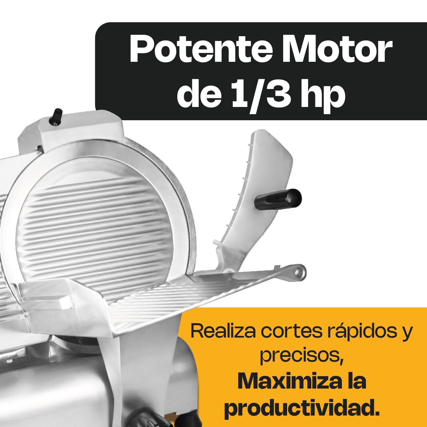 Rebanadora Jamon Marca Rhino Cuchilla De 300mm SLI-300 250W