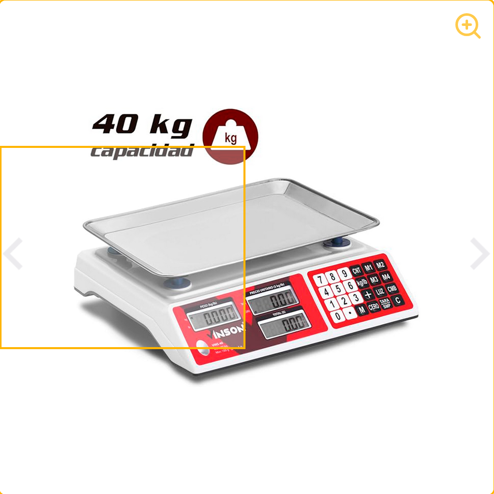 Báscula Electrónica Multifunciones Vins40 Marca Vinson 40 kg
