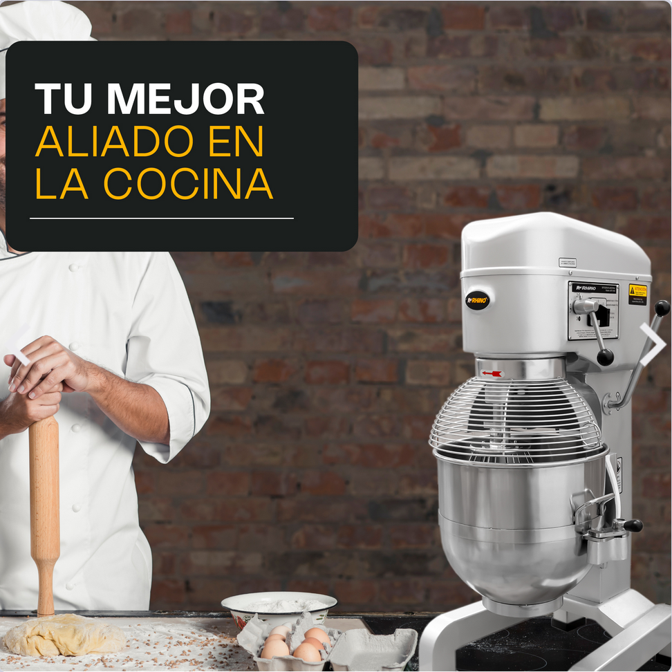 Batidora Comercial Rhino Bati-40x 1500w Amasado 9kg