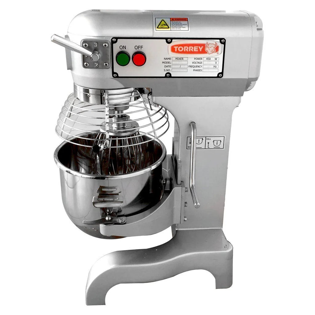 Batidora Comercial Torrey Torrey BTO-10 Capacidad 10 Litros 1Hp 3 Velocidades
