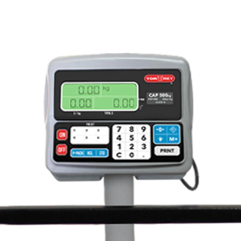 Báscula Digital de Recibo Torrey Pcp-500 capacidad de 500 Kg Precisión 100 gramos