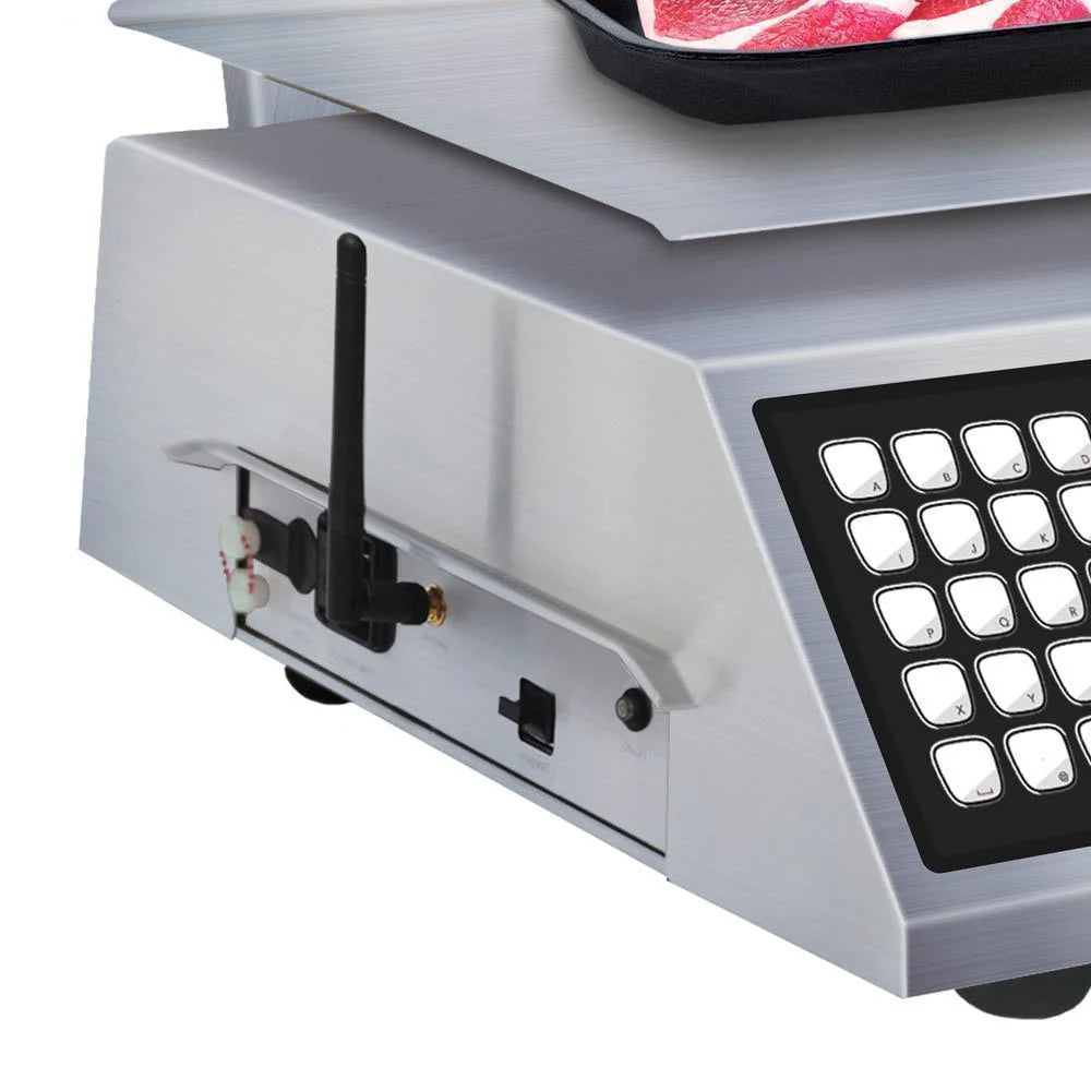 Báscula Digital Etiquetadora Torrey WLabel40 40kg Precisión 10g Etiqueta o Ticket