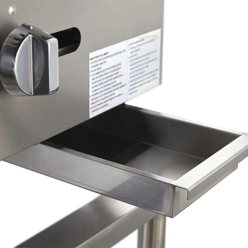 Plancha Industrial a gas 4 quemadores Torrey PLT1200G de 120 x 75 cm (Largo x ancho)