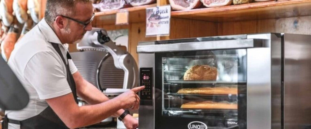Horno Comercial De Convección Unox Rossella Led Eléctrico