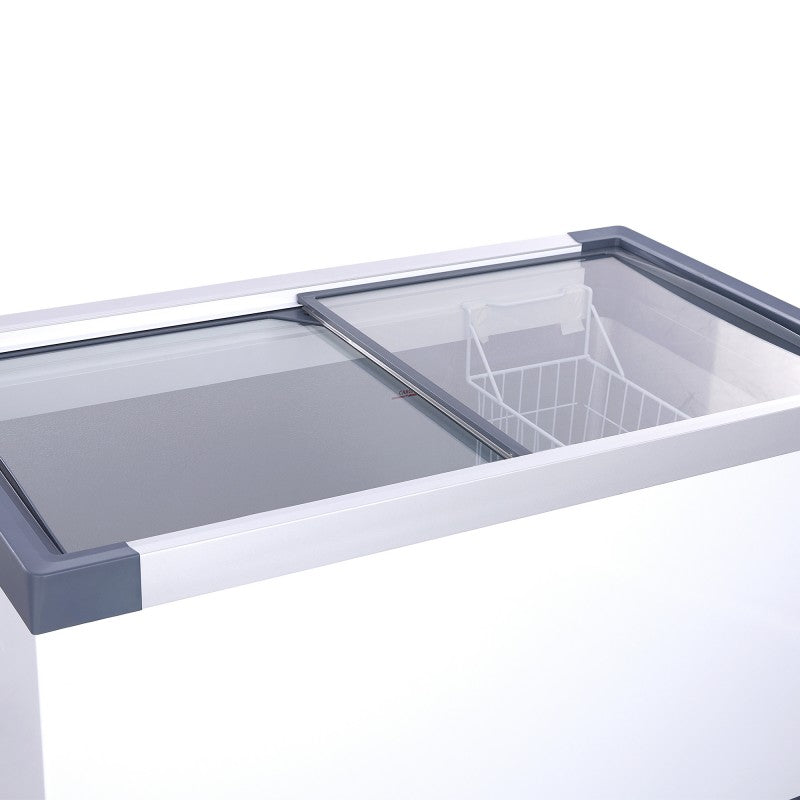 Congelador Paletero tapa cristal recto Polar CH300pr 225 litros
