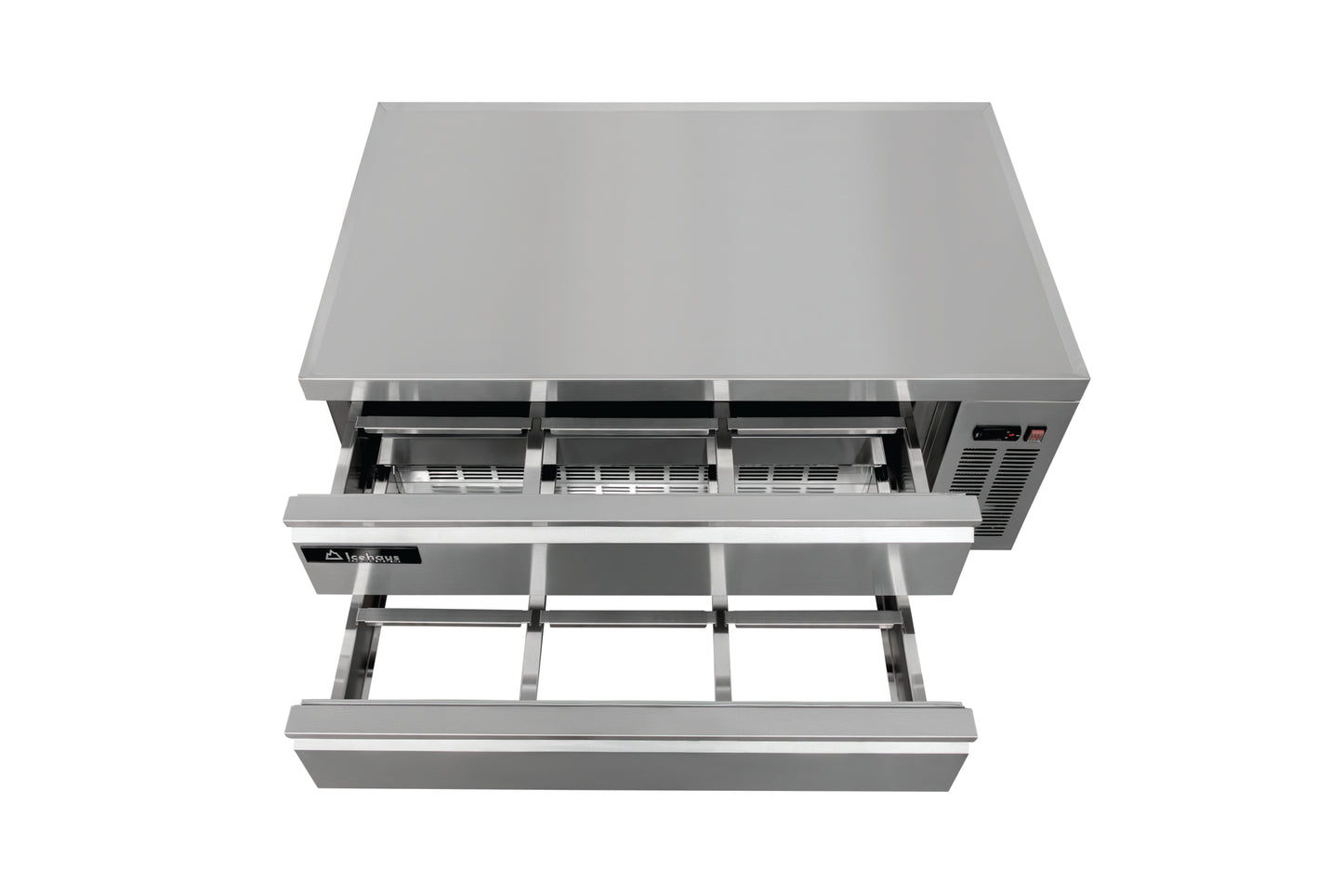 Base para Chef refrigerada 2 cajones Icehaus 9 pies rango de 0°C a 4°C