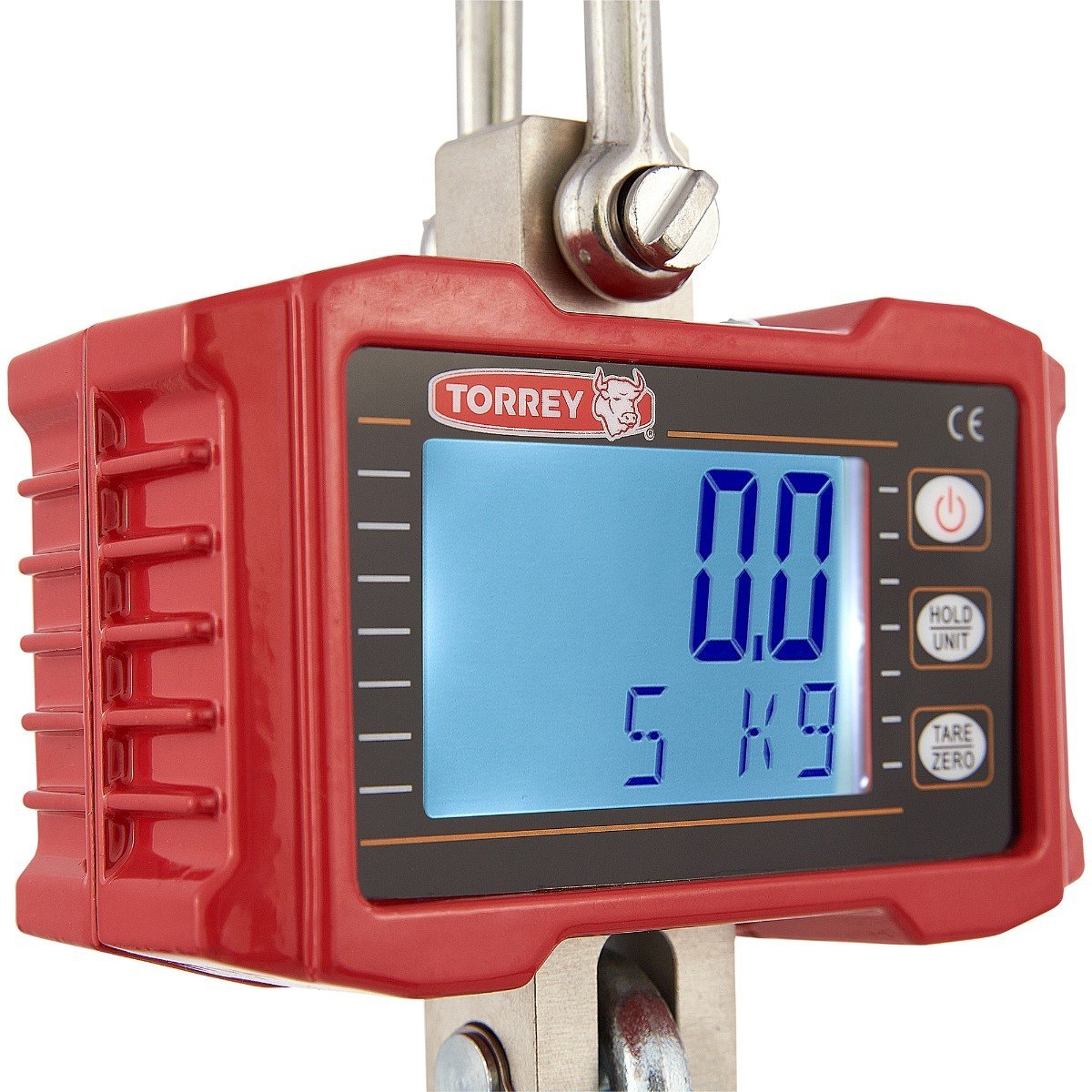 Báscula Digital Colgante Torrey Crs-500 Capacidad de 500kg Precisión 200g