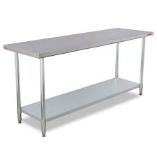 Mesa De Trabajo Acero Inoxidable Multiusos Torrey MAI 24x72