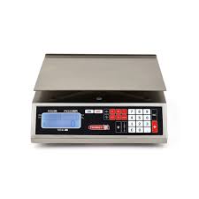 Báscula Digital Torrey MFQ-40 Capacidad de 40 kg Función peso precio y caja registradora Acero Inoxidable
