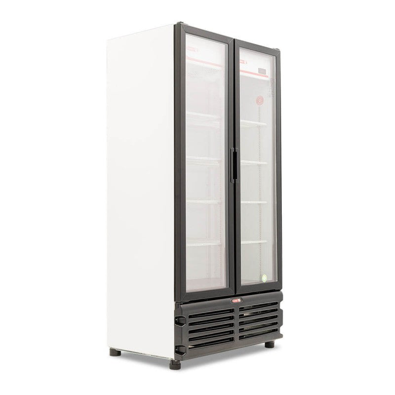 Refrigerador Comercial Vertical 2 puertas Torrey Tvc-26 rango temperatura 2 A 6°c refresquero