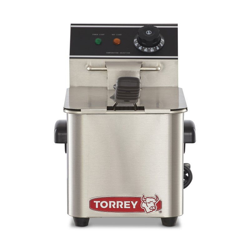 Freidora Eléctrica 4 Litros Torrey FRT-4E 1 Canastilla