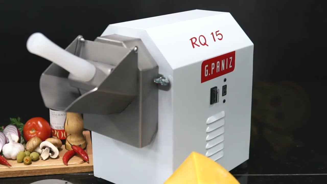 Rallador Electrico Queso Gpaniz Rq15 Comercial 15kg/hr 1/3hp