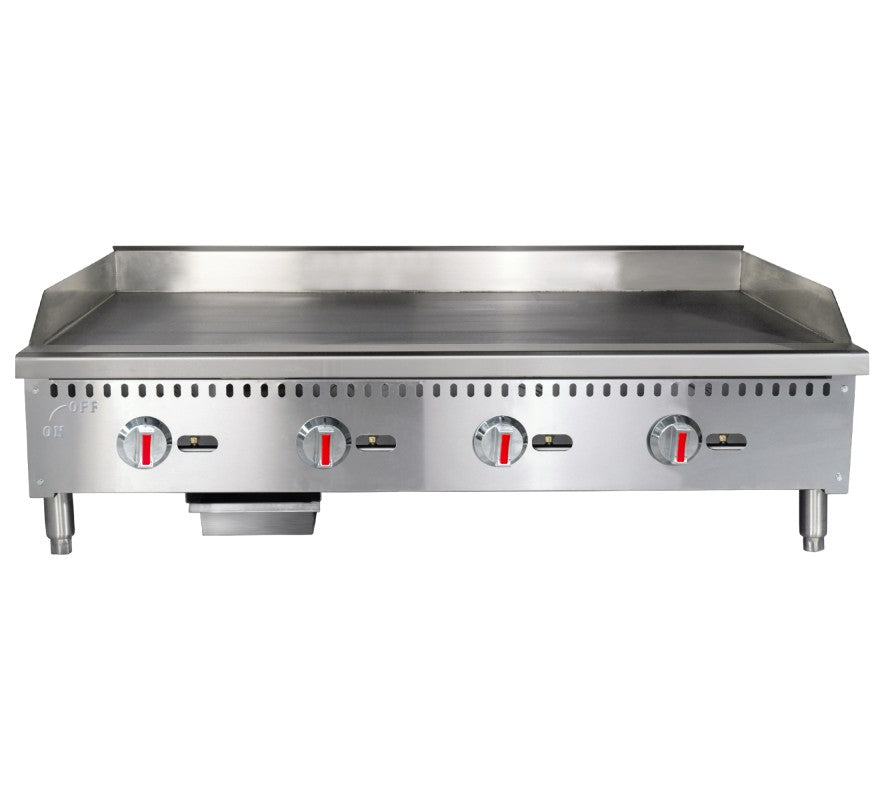 Plancha Industrial a gas 4 quemadores Torrey PLT1200G de 120 x 75 cm (Largo x ancho)