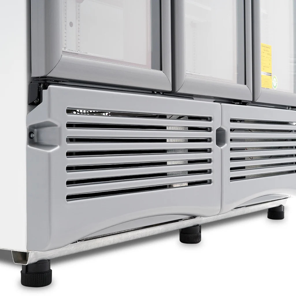 Refrigerador Comercial Refresquero Vertical Imbera G342 110V 3 puertas Rango Temperatura: 2°C a 6°C