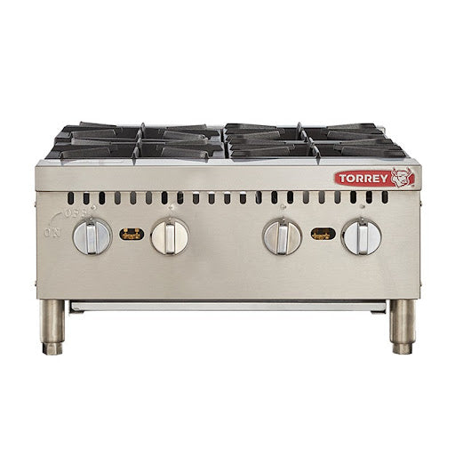 Plancha Industrial a gas 3 quemadores Torrey PLT900G de 90 x 48.2 cm (Largo x ancho)